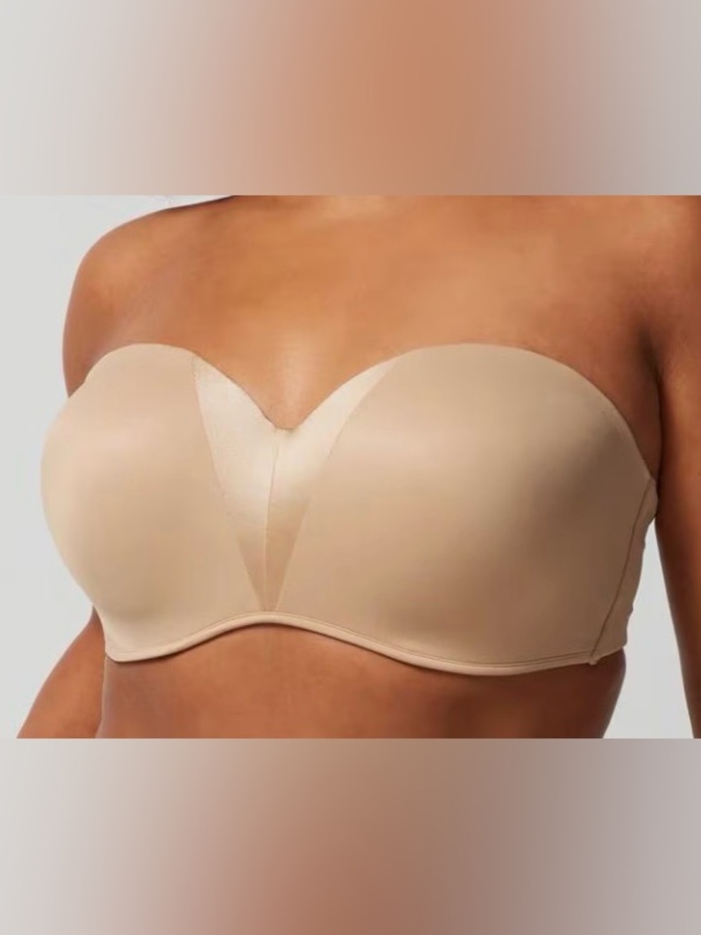NWT Soma STUNNING
Strapless Bra in warm amber 34DDD